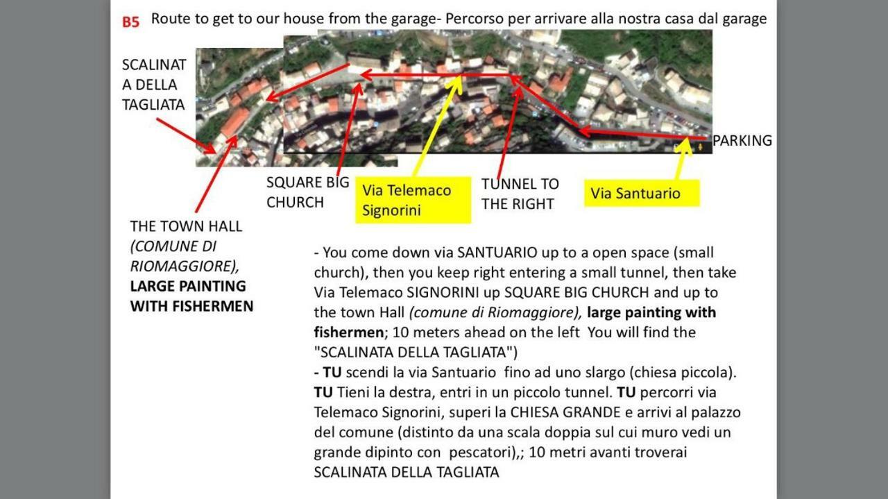 Appartamento Chic Riomaggiore 5 Terre Ngoại thất bức ảnh